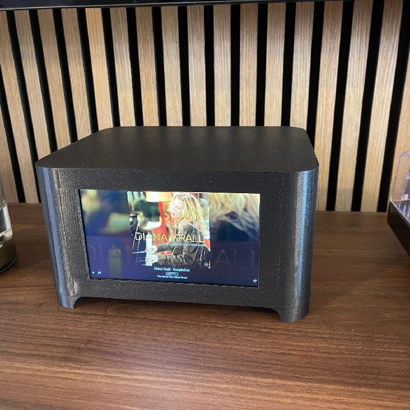 PiFi - Raspberry Pi and touch display streaming box Dragonfly DAC moOde ...