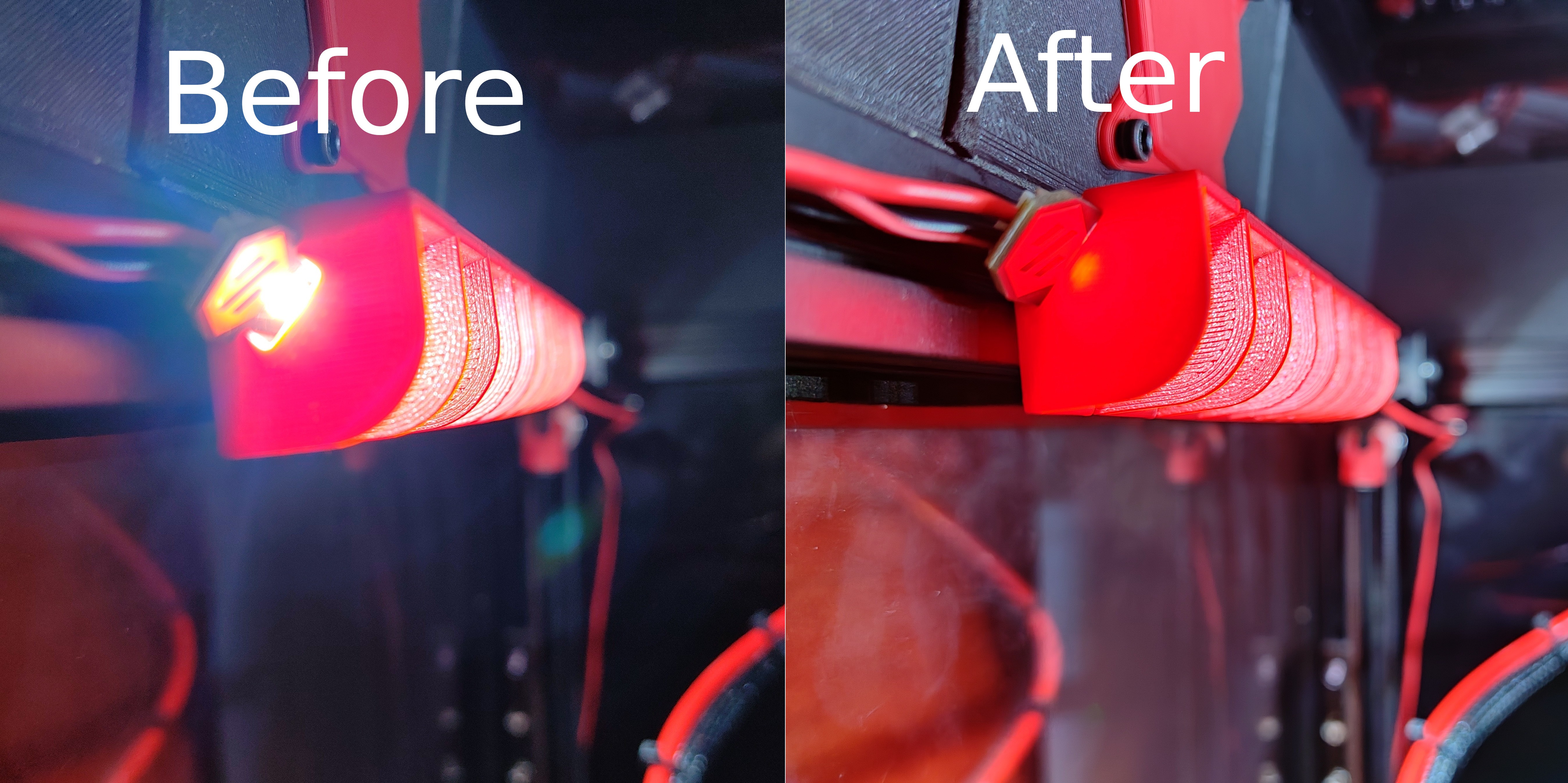 End Cap Baffle for Daylight on a Stick