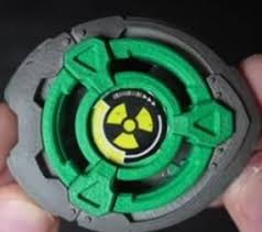 the Nuke Beyblade and launcher