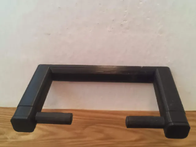 Minimalist Quick Change Toilet Paper Roll Holder With Spring Arms