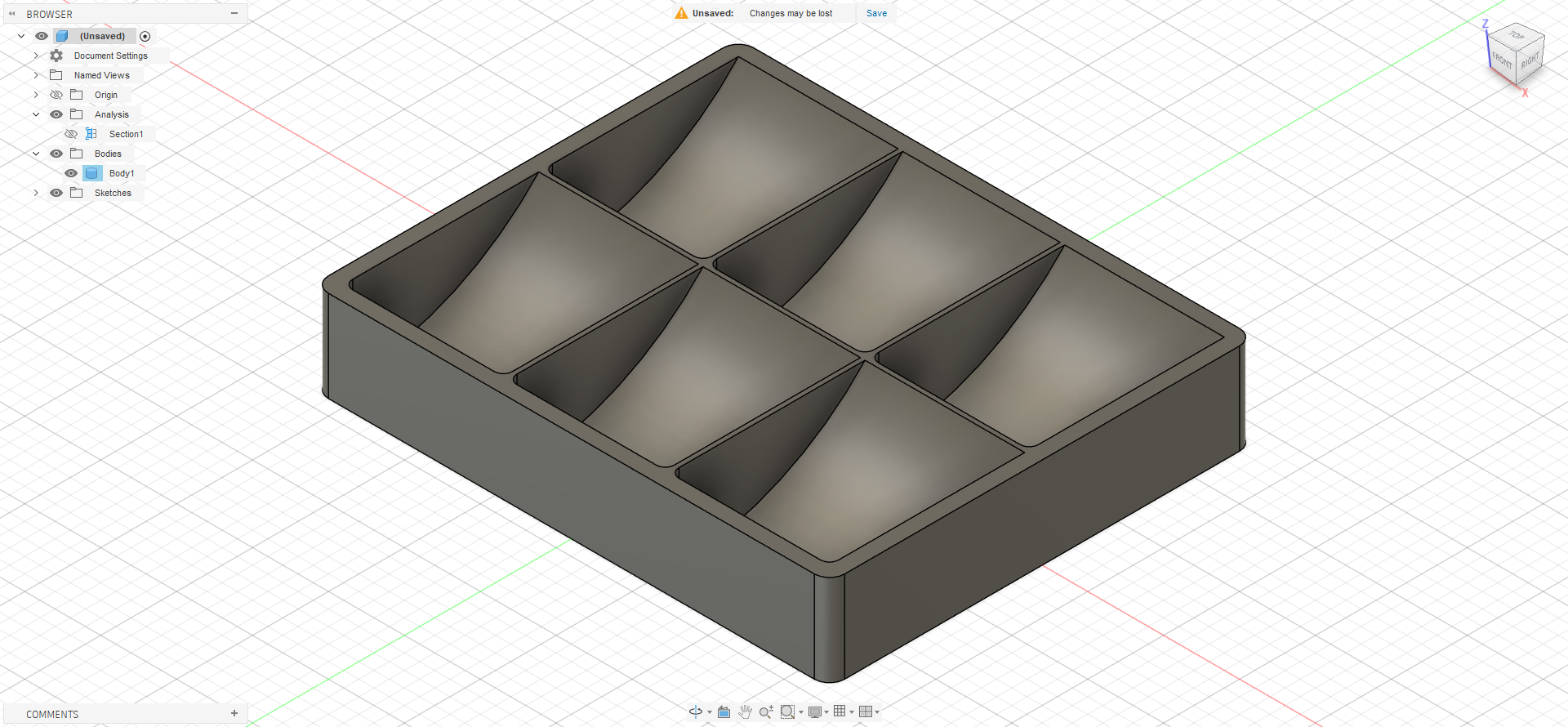 Fidget Toy Desk Tray