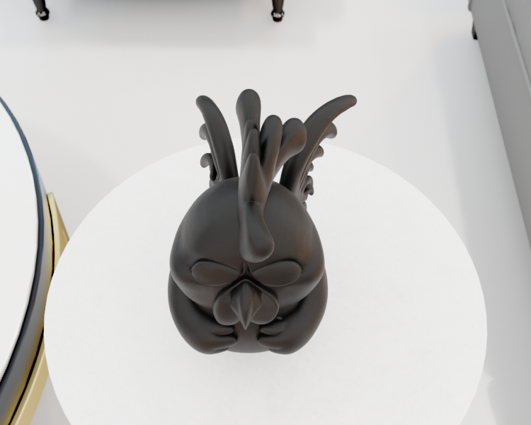 Miniatura 5 do modelo 3D Grumpy Chicken