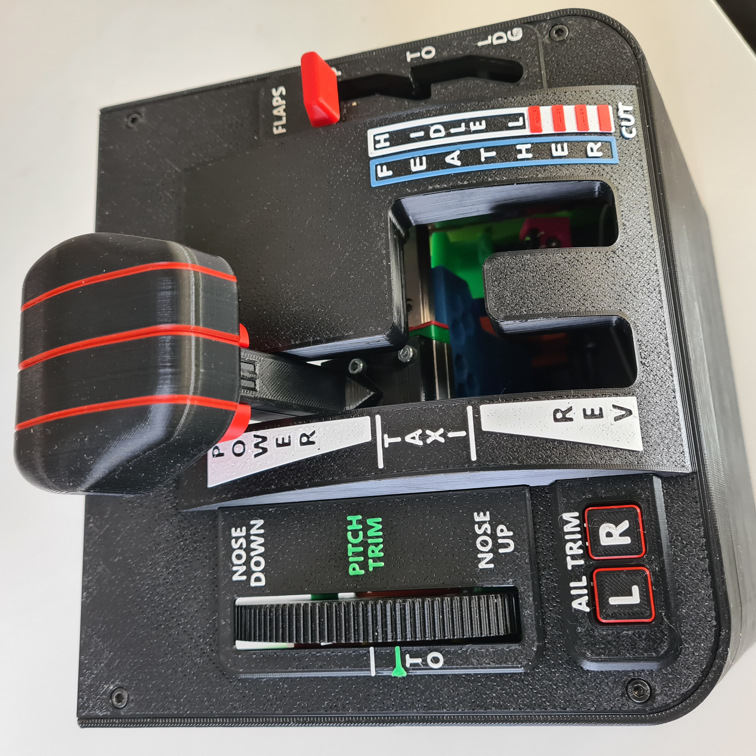 Inspired by TBM 930 throttle quadrant
