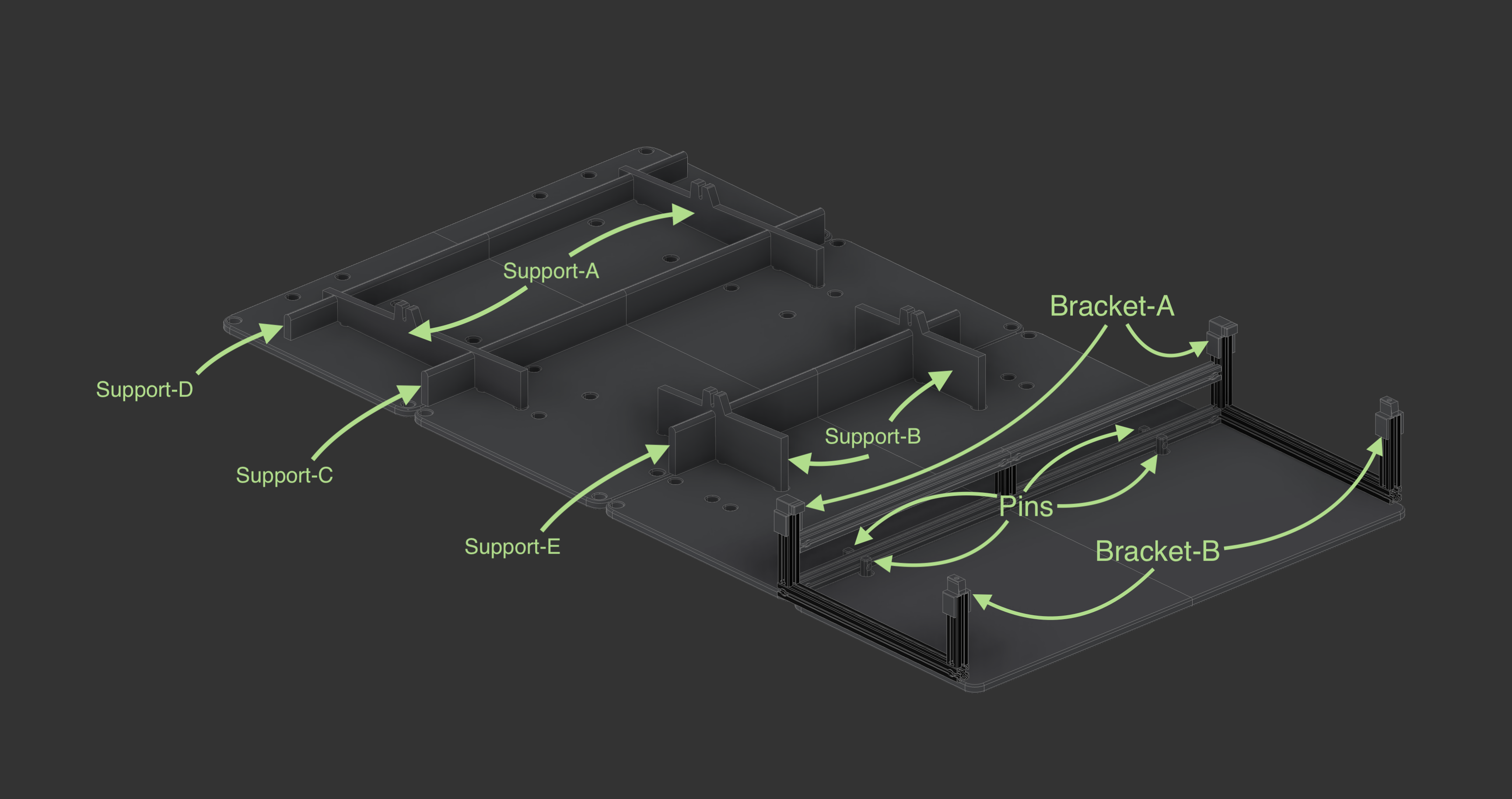Rivian R1S Sleeping Platform (Parts)