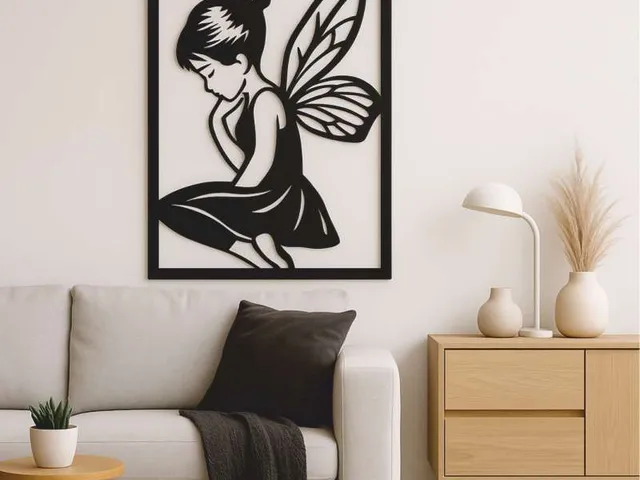 WallArt - a pensive Fairy