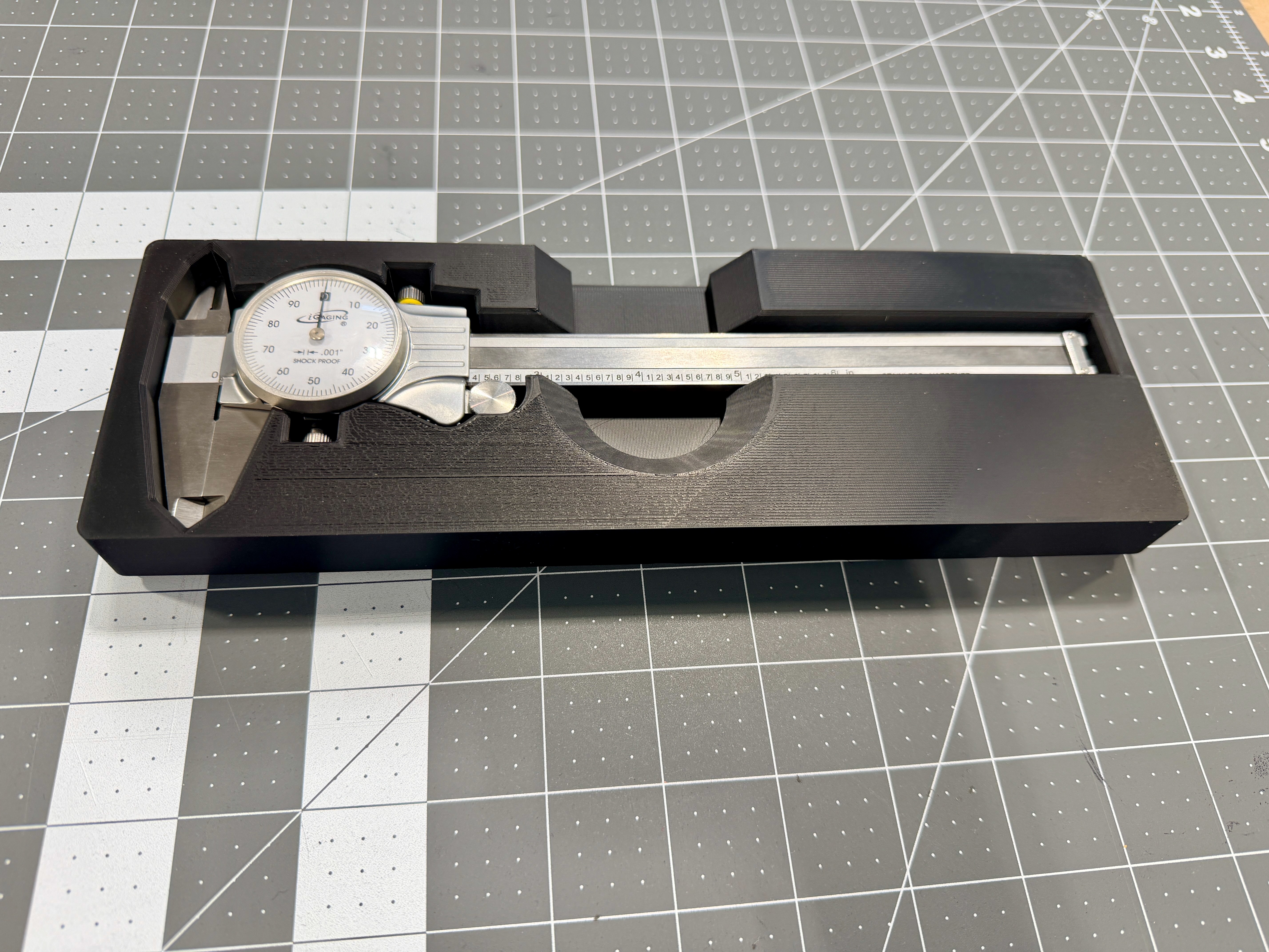 iGaging 6" Dial Caliper Gridfinity Storage