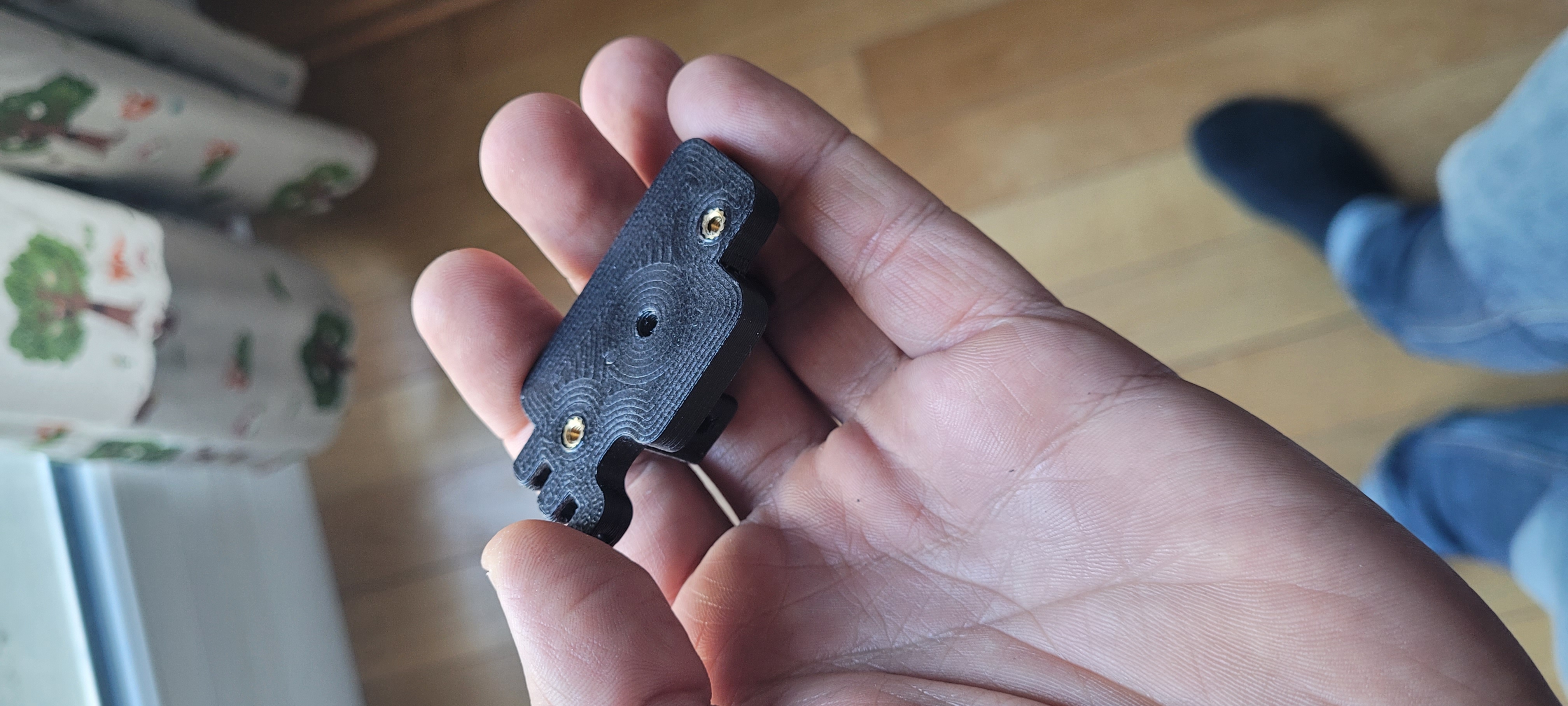 Orbiter2.5 mount for Prusa mini with revo like hotend 3D model thumbnail
