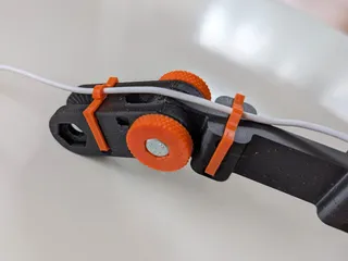 Snap-Fit Cable Management Clips for Articulating Raspberry Pi Camera Mount