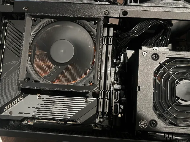 AXP90-x47 w/ Noctua Swap Duct for FormD T1 3-Slot Mode (Remix)