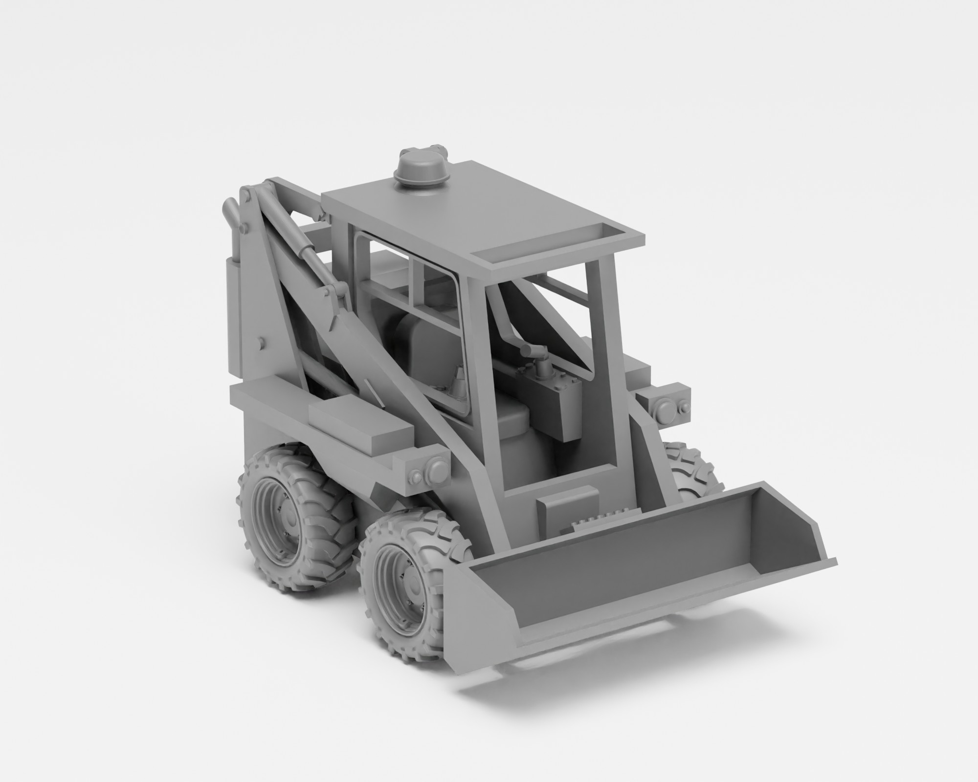 UNC-060 Skid steer loader H0 scale