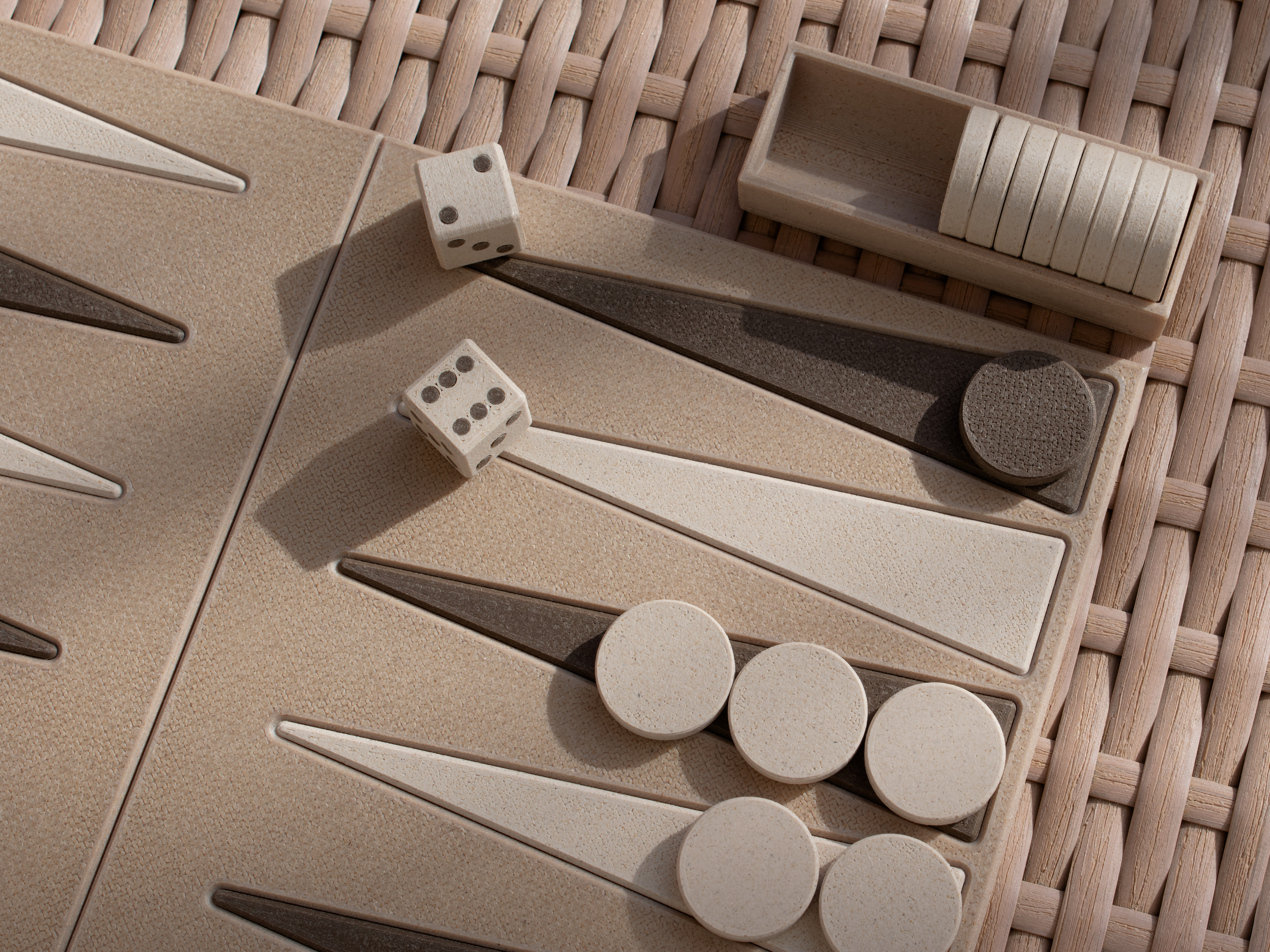 Miniatura 3 do modelo 3D Backgammon