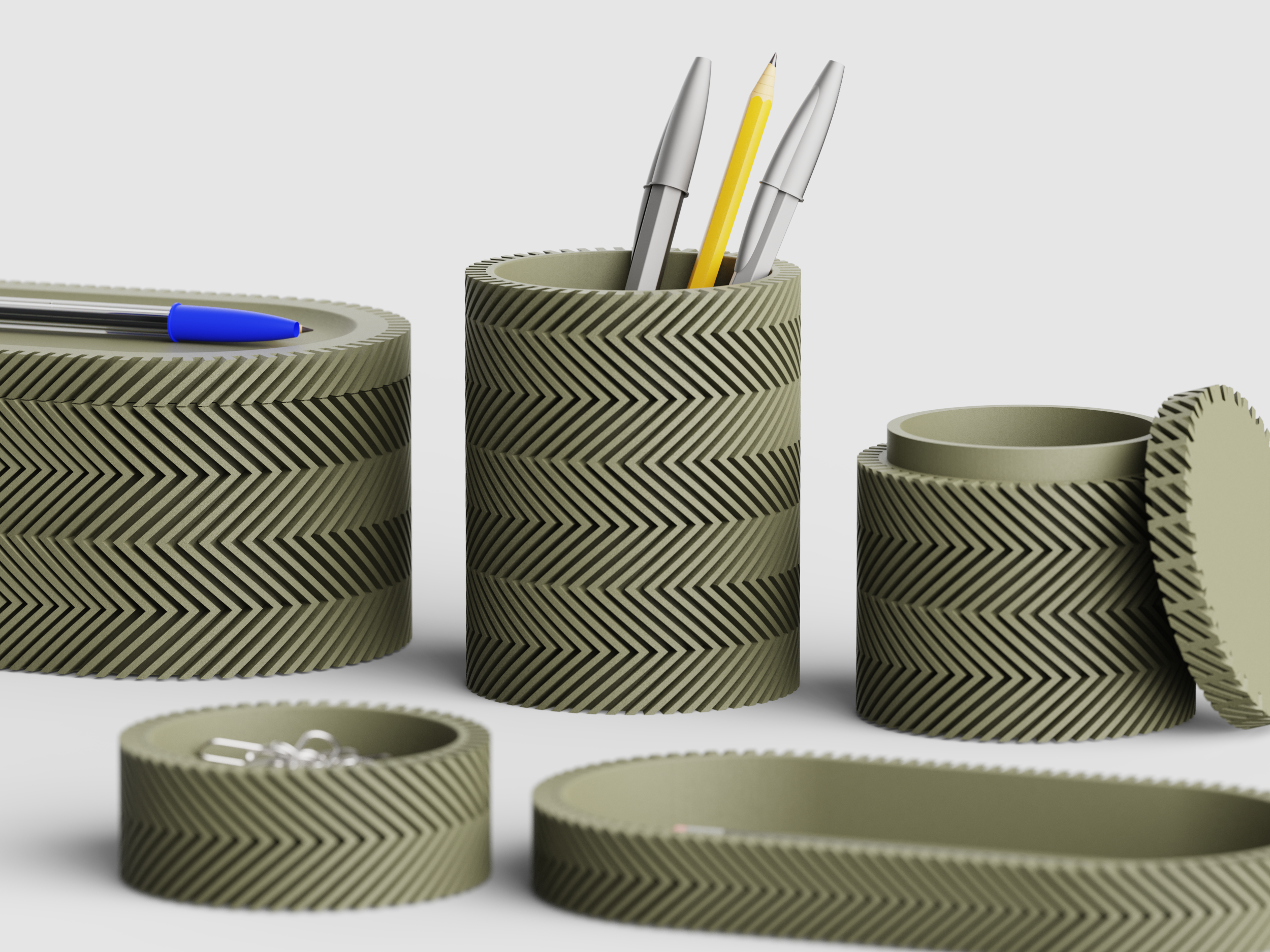 LIGHTNING Collection - Desk Organizer Set