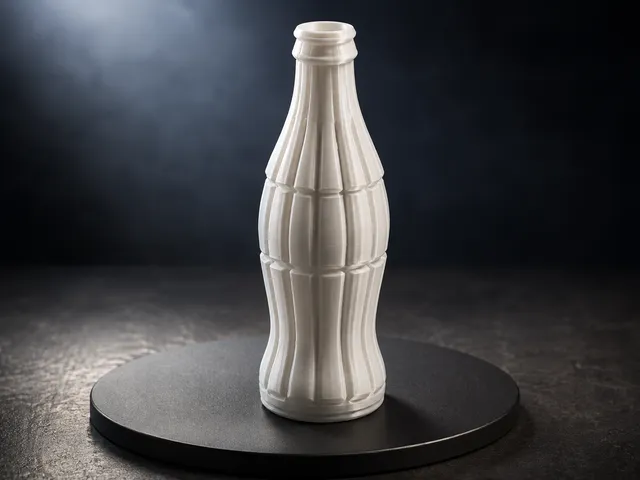 Glass Soda Bottle - modeled in Fusion