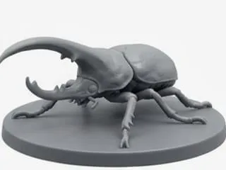 Hercules Beetle Statue