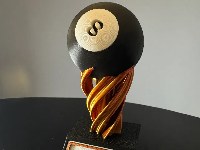 Billiards trophy