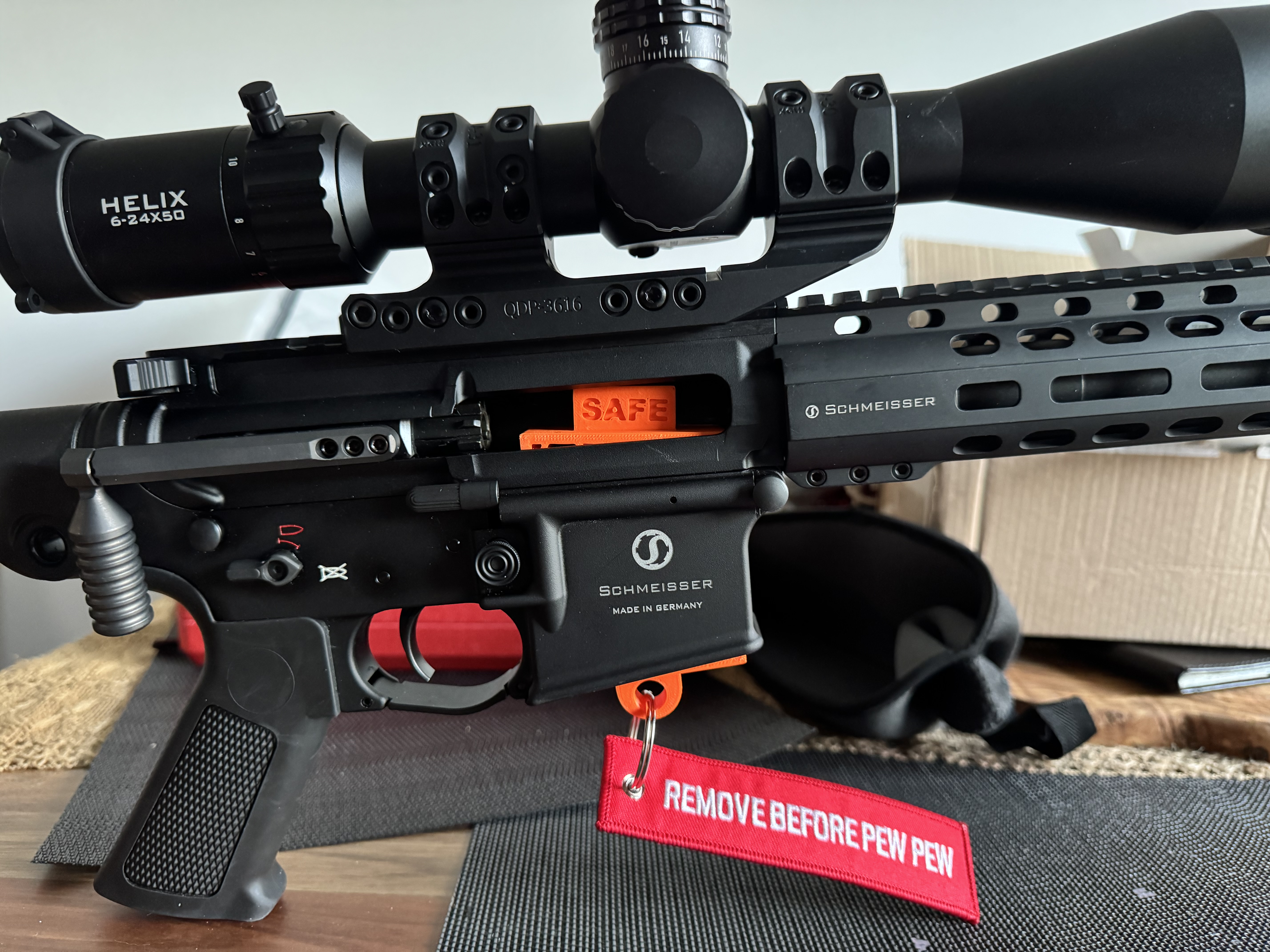 AR15 chamber flag