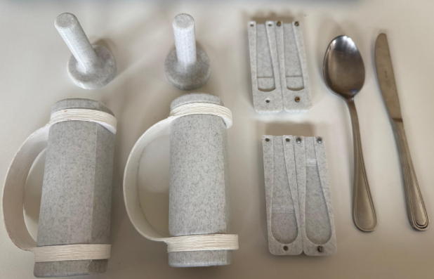 Adaptador Ergonómico de Cubiertos para Personas Dependientes