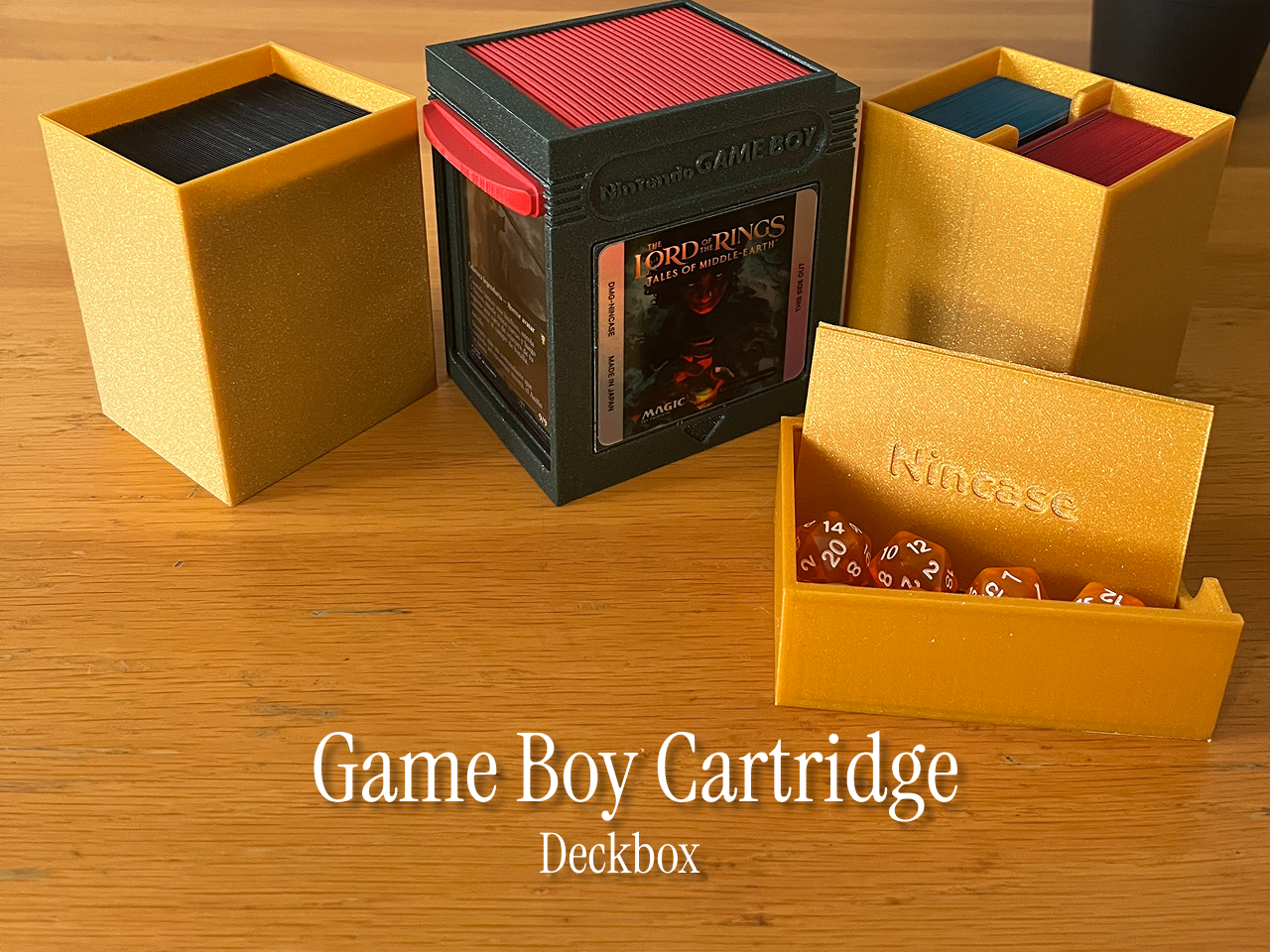 Game Boy Cartridge Deckbox