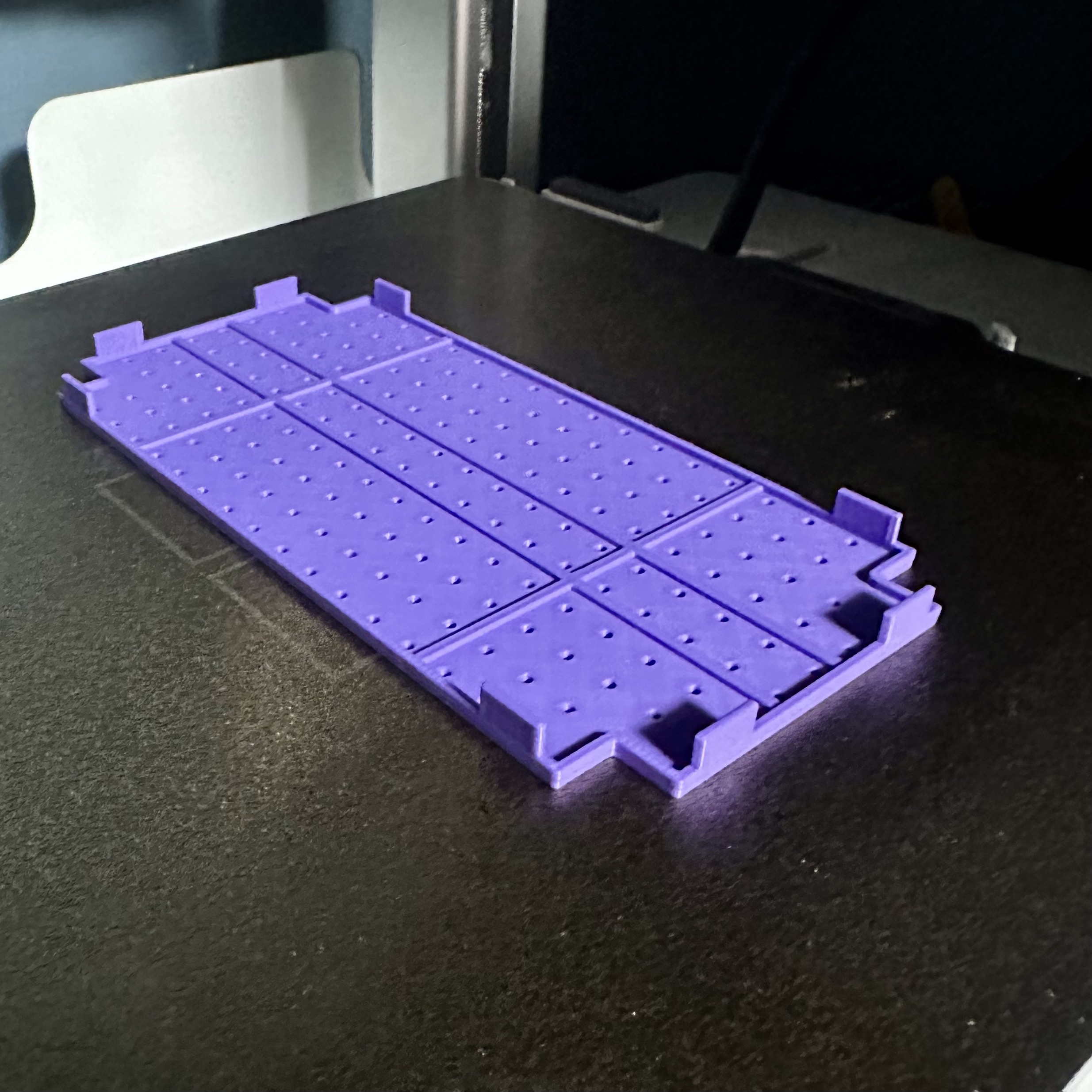 Rokenbok Half Deck Plate (Smooth with Holes)