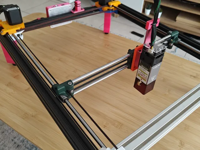 E3NG-Based CoreXY Laser Engraver