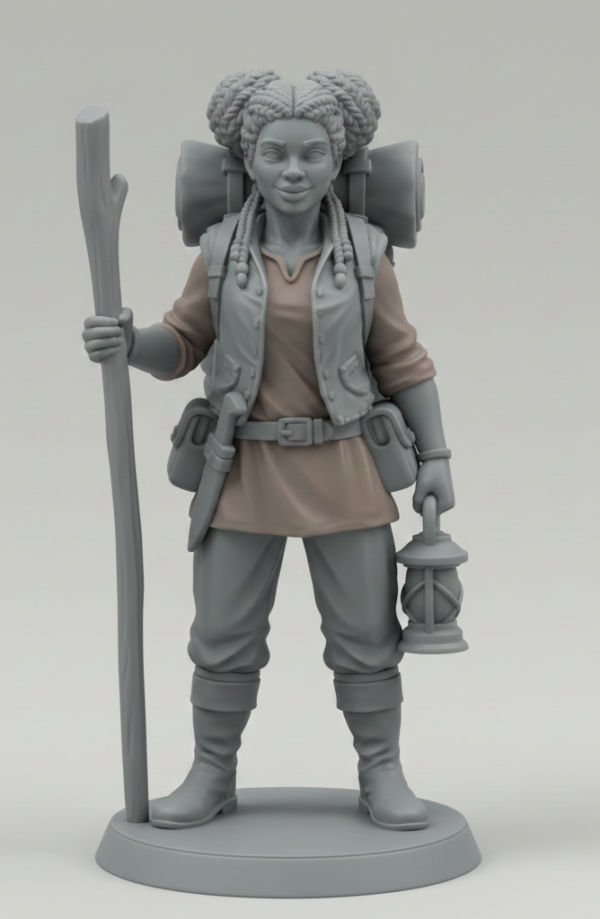 Mallyn – Human Traver NPC (DnD)