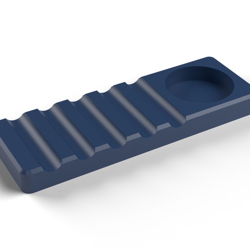 Fountain Pen Rest - Five-Pen Desk Tray with Ink Bottle Recess, No ...