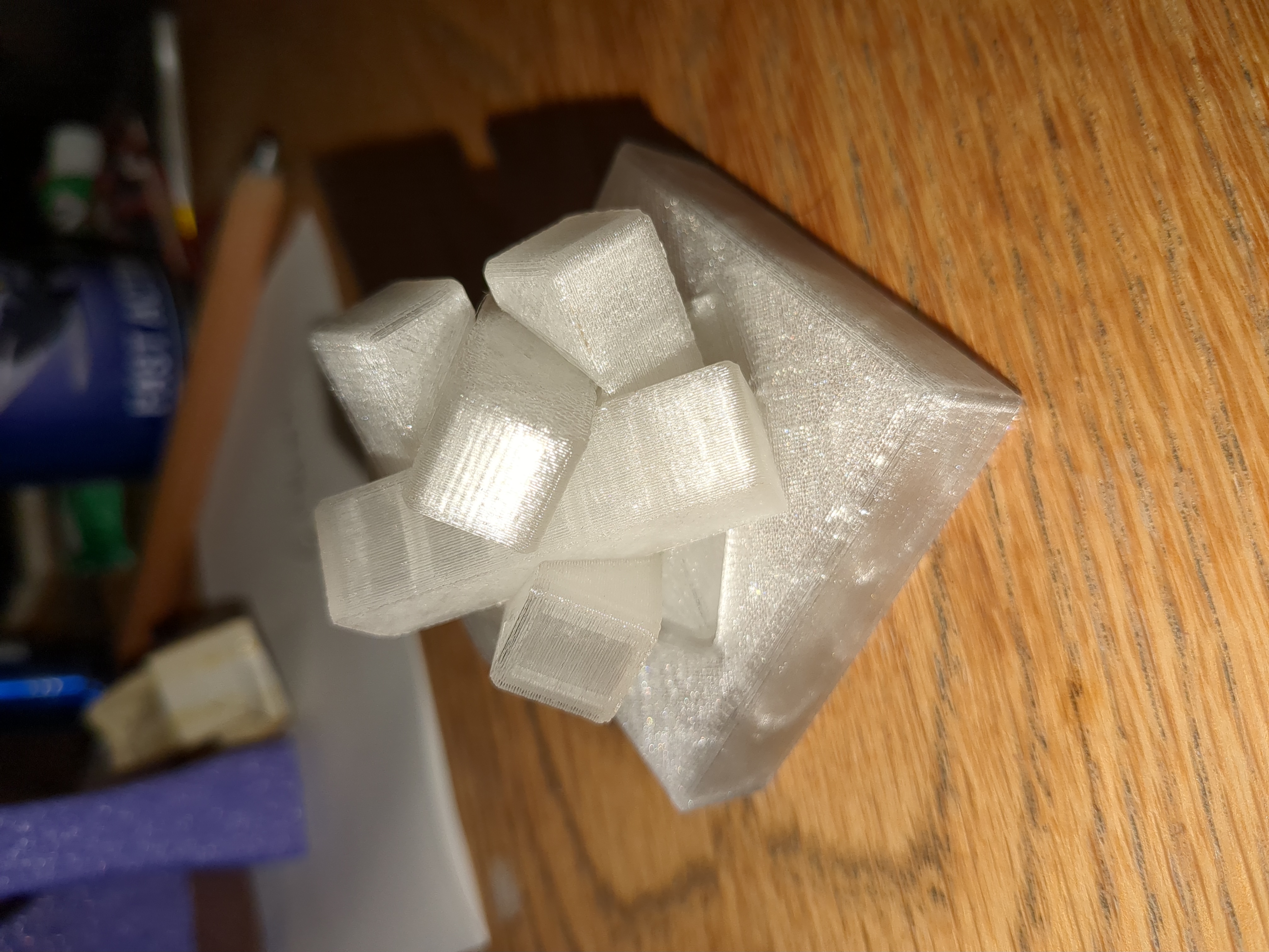 base for diagonal burr puzzle