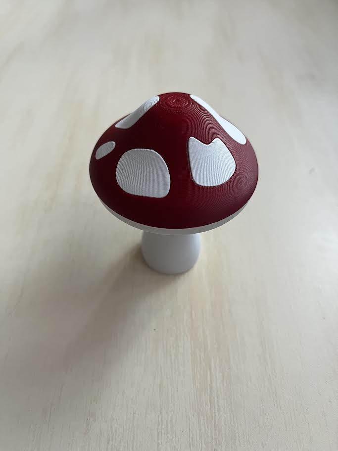 Modular Garden Mushroom Stake – 3D Printable Decor