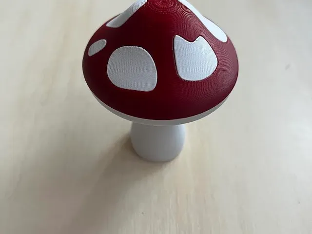 Modular Garden Mushroom Stake – 3D Printable Decor
