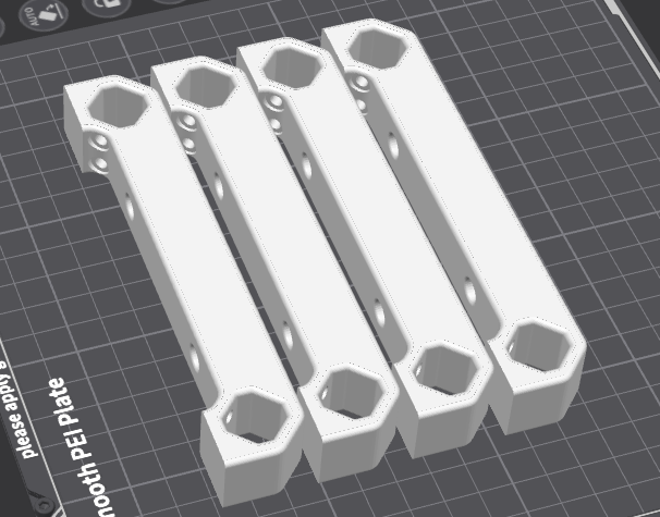 Modular Filament Storage System - V1 - Remix for creality dual spool dryer top shelf