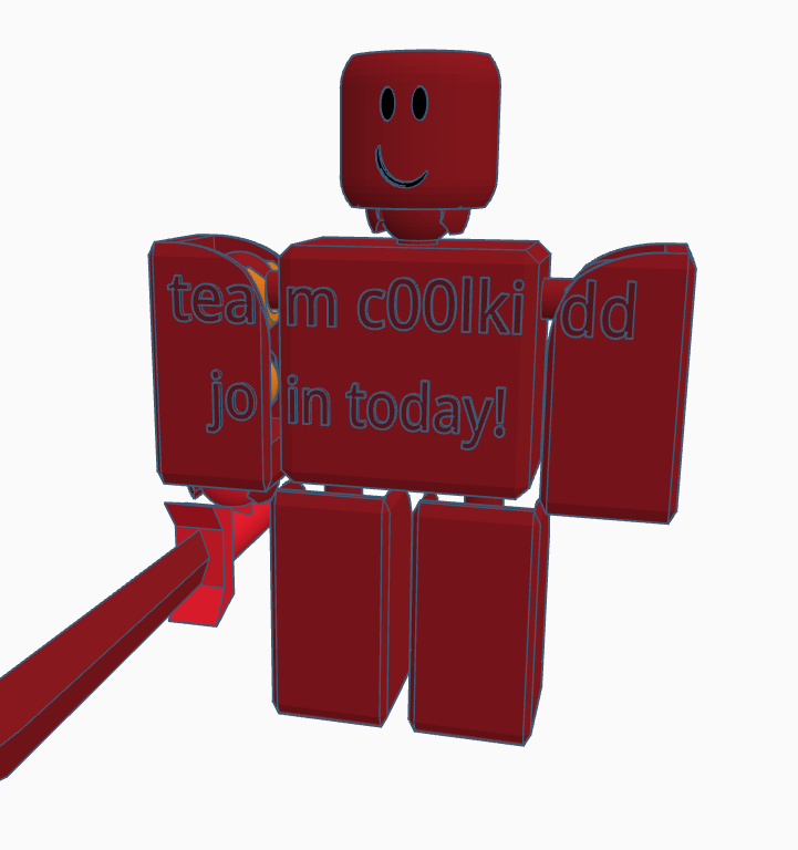 Stylized c00lkidd (Articulated Roblox Figure)