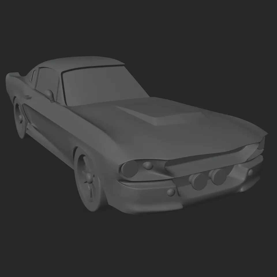 Mustang Shelby GT500 Wall-mounted por MehTechArt | Descargar modelo STL  gratuito | Printables.com, image size:960x960
