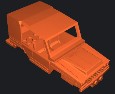 MILITARY LEGO lego compatible Volkswagen Iltis lego compatible