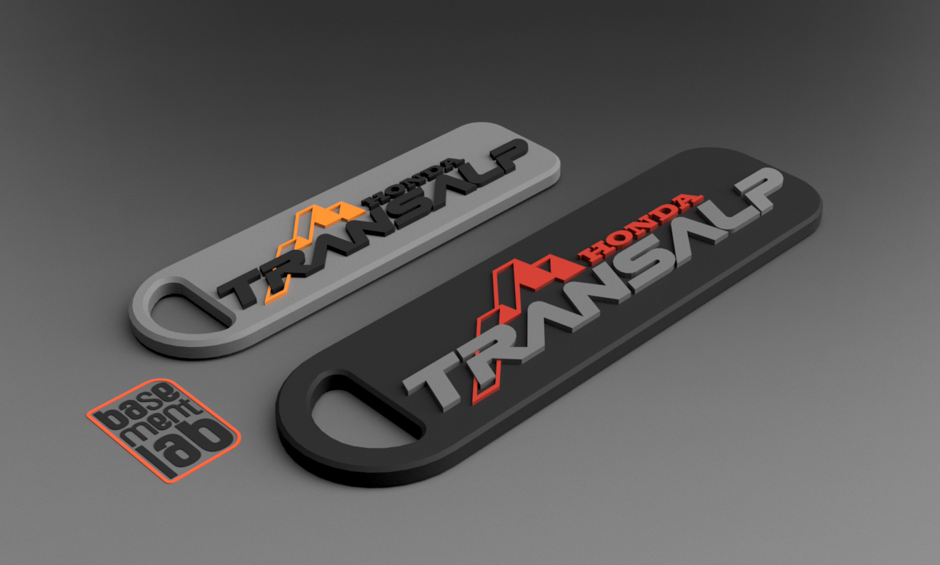 Honda TransAlp Type A1 - Key chain - Portachiavi - Porte Clès - 钥匙链 - Schlüsselanhänger
