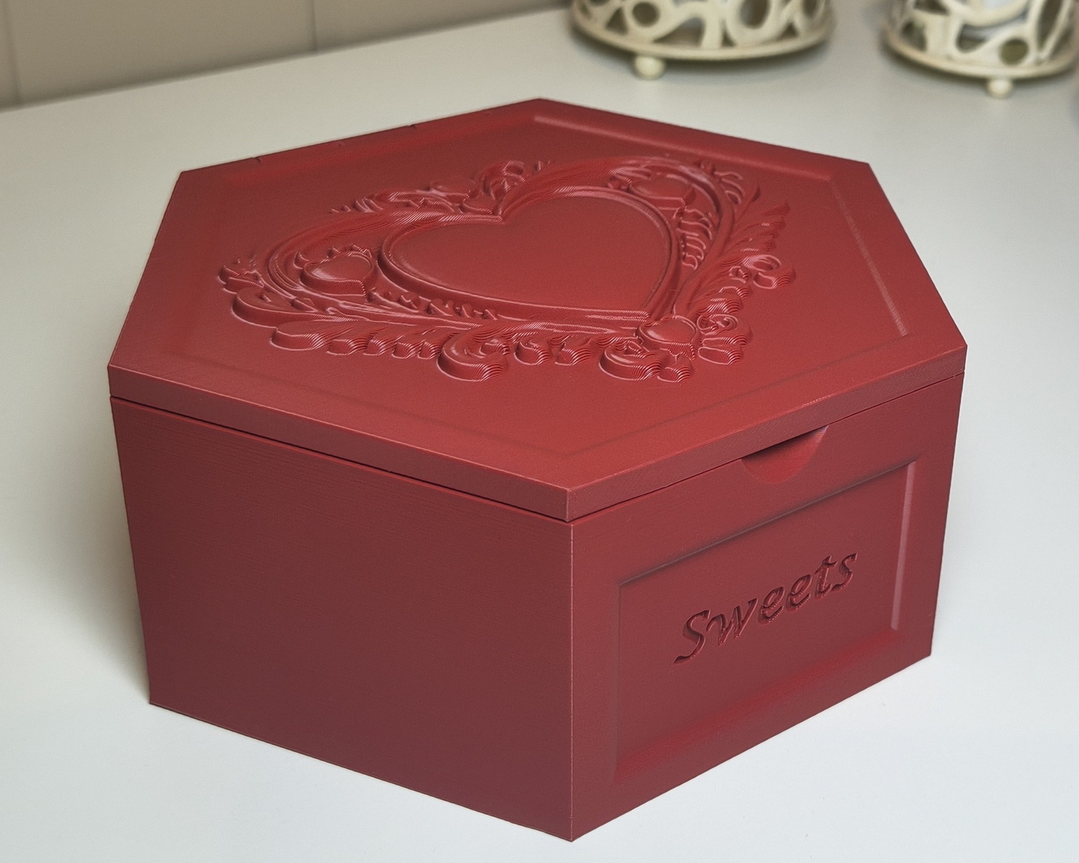 Hexagonal Valentine Storage Box — thumbnail 2