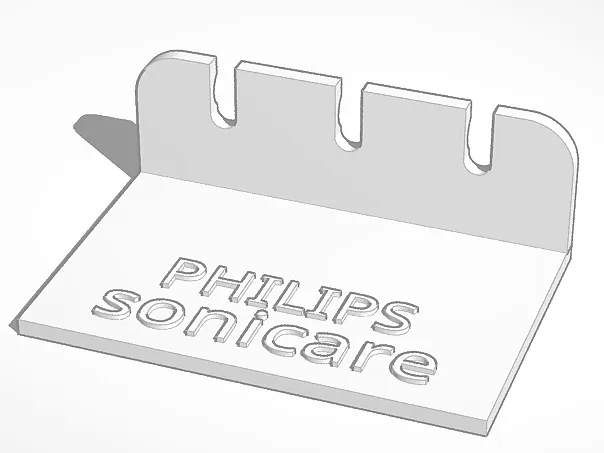 Držák na stěnu pro 3 kartáčky na zuby Philips Sonicare