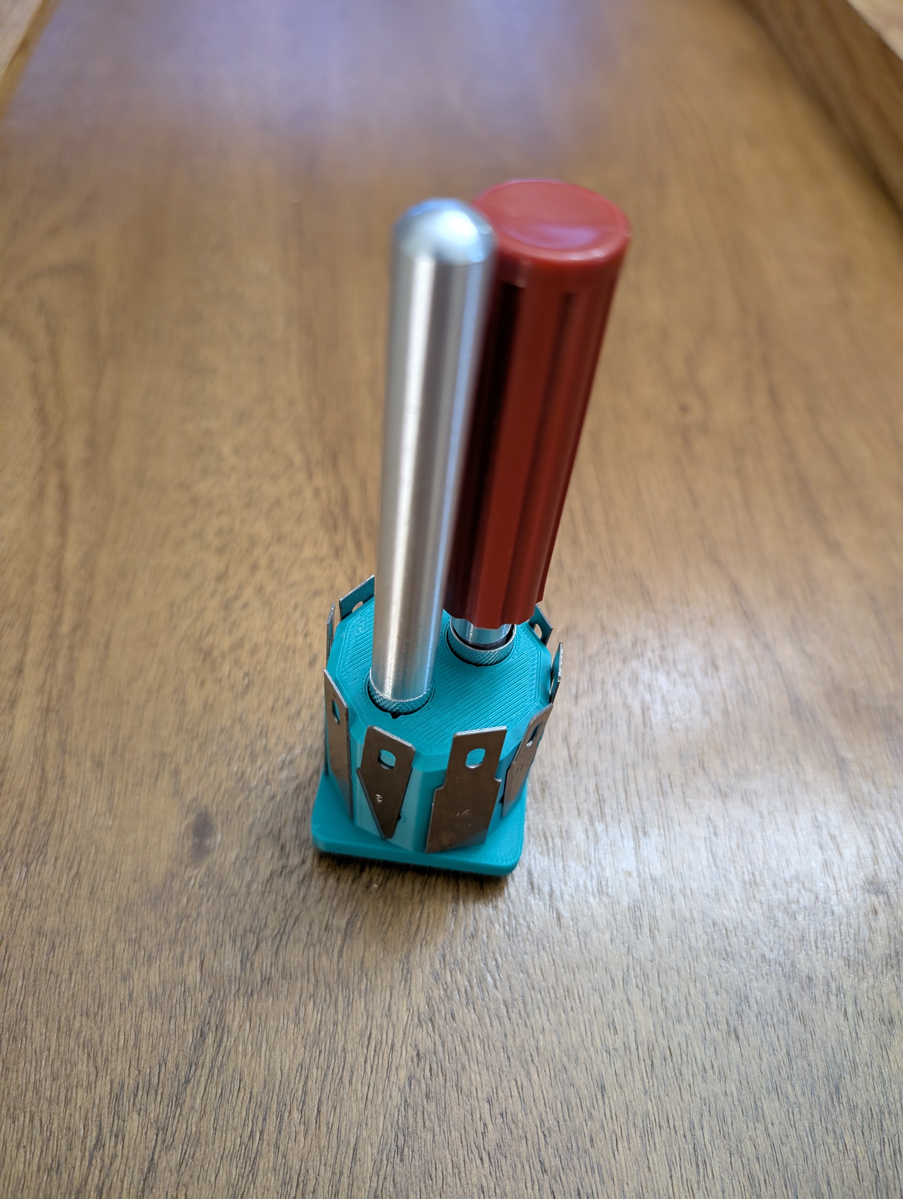 X-ACTO Knife and spare blades holder Gridfinity 1x1
