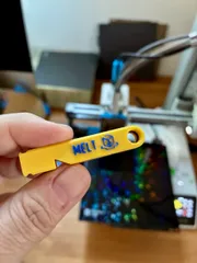 Safety whistle for icy weather