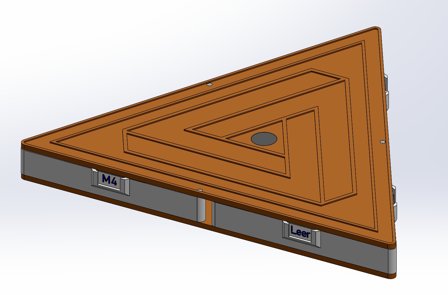 Triangle Storage Organizer Sortierbox Schwenkmechanik