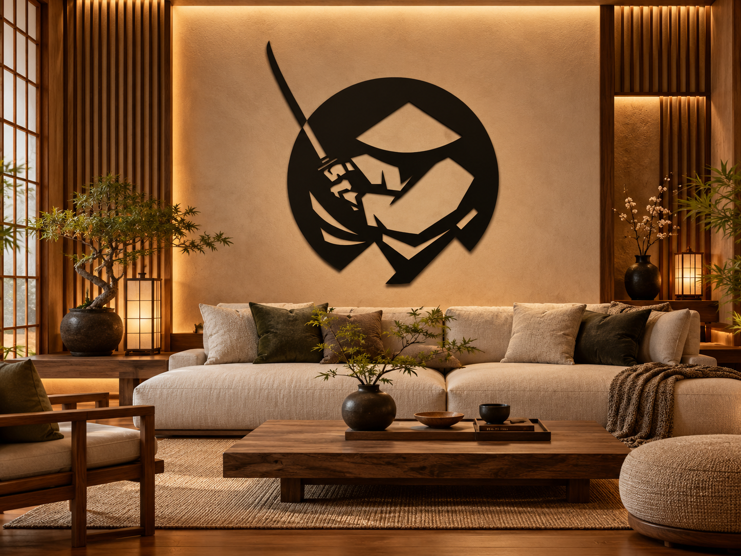 WallArt - Samurai Japan Warrior 006