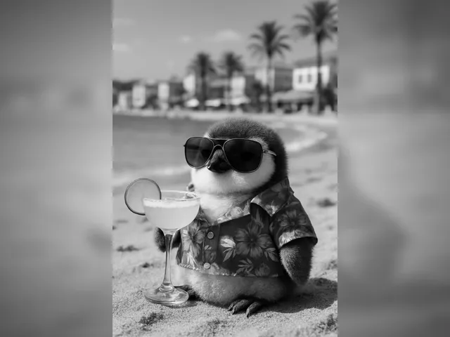 Penguin Holiday Hueforge