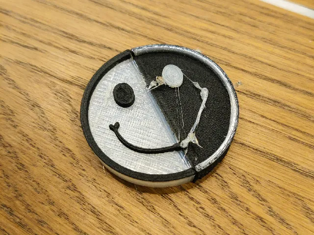 Multi material happiness testing model(3mf,stl)