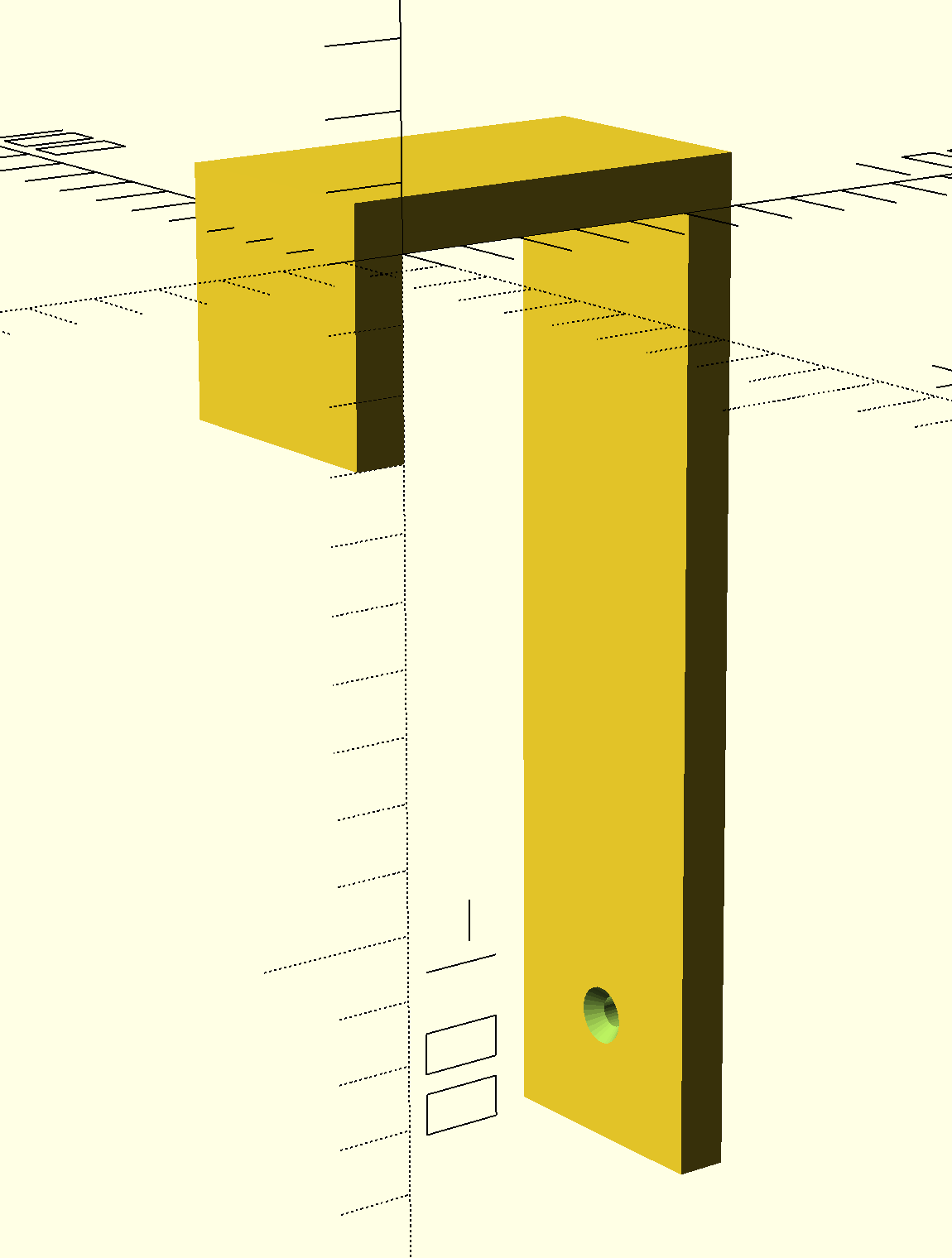 Vinyl fence hook for bird house (or anything)