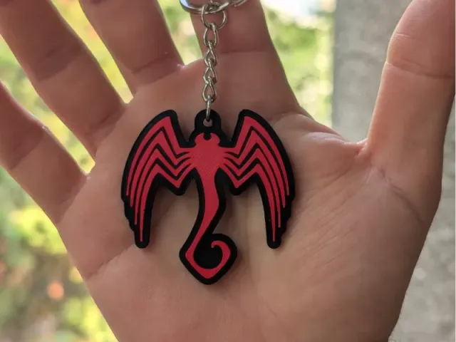 Knull - God of Symbiotes - Keychain