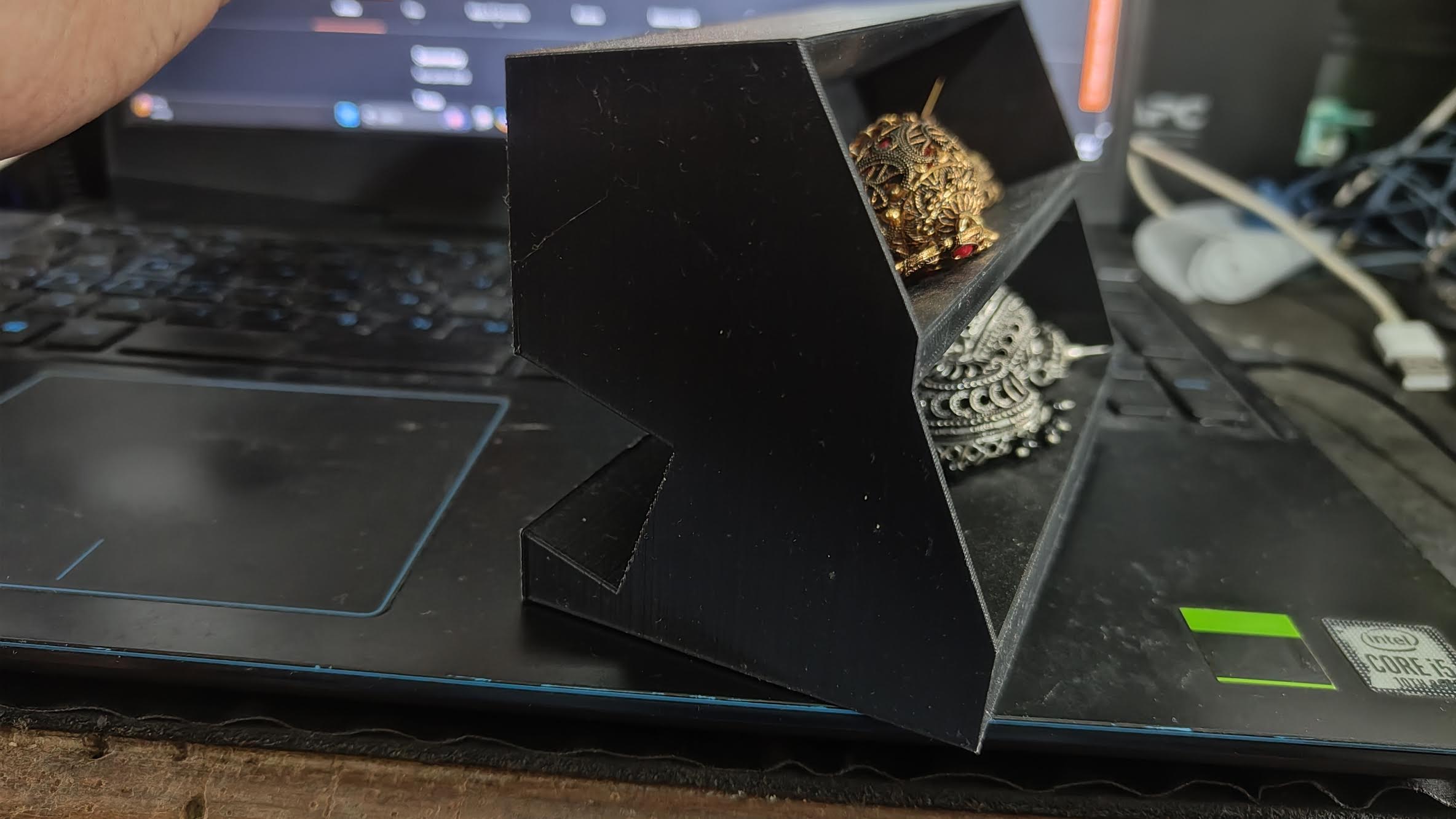 Nail Polish & Earring Stand