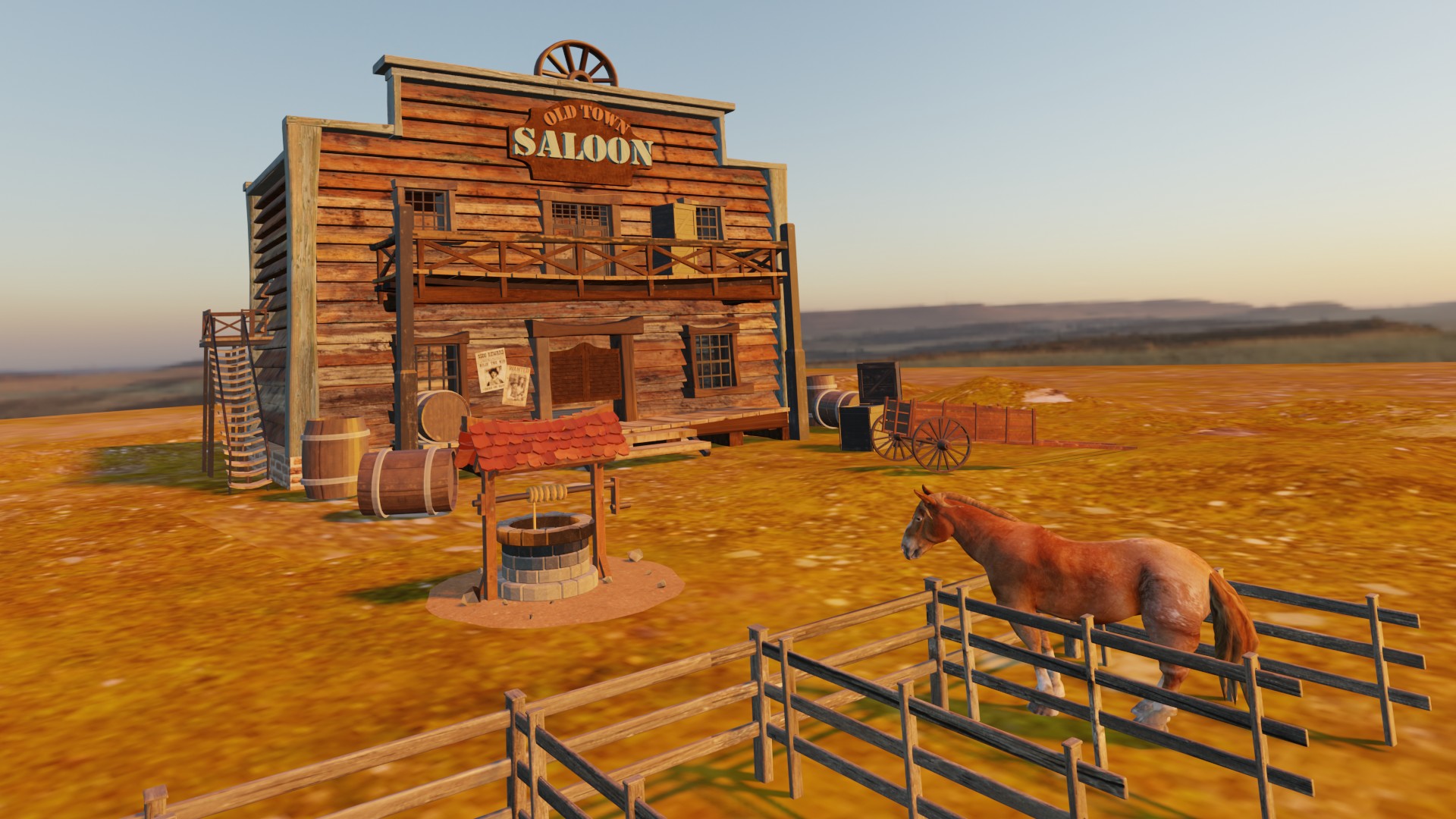 Western Old Saloon