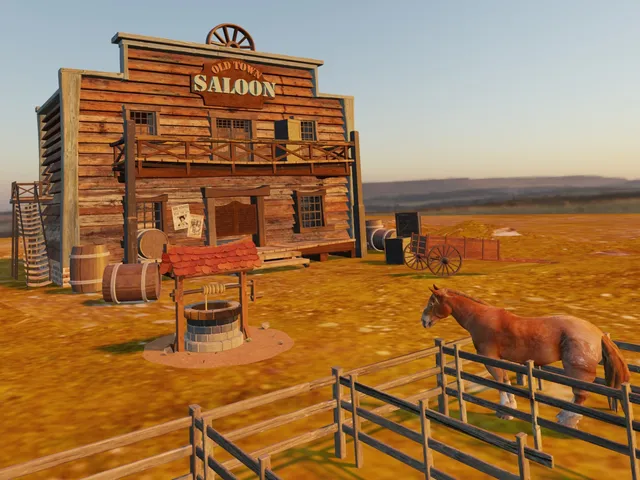 Western Old Saloon