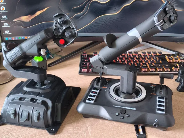 Turtlebeach Velocityone Flightstick - Omnithrottle HOSAS Mod