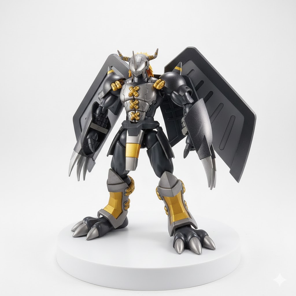 BlackWarGreymon Digimon Creature Model
