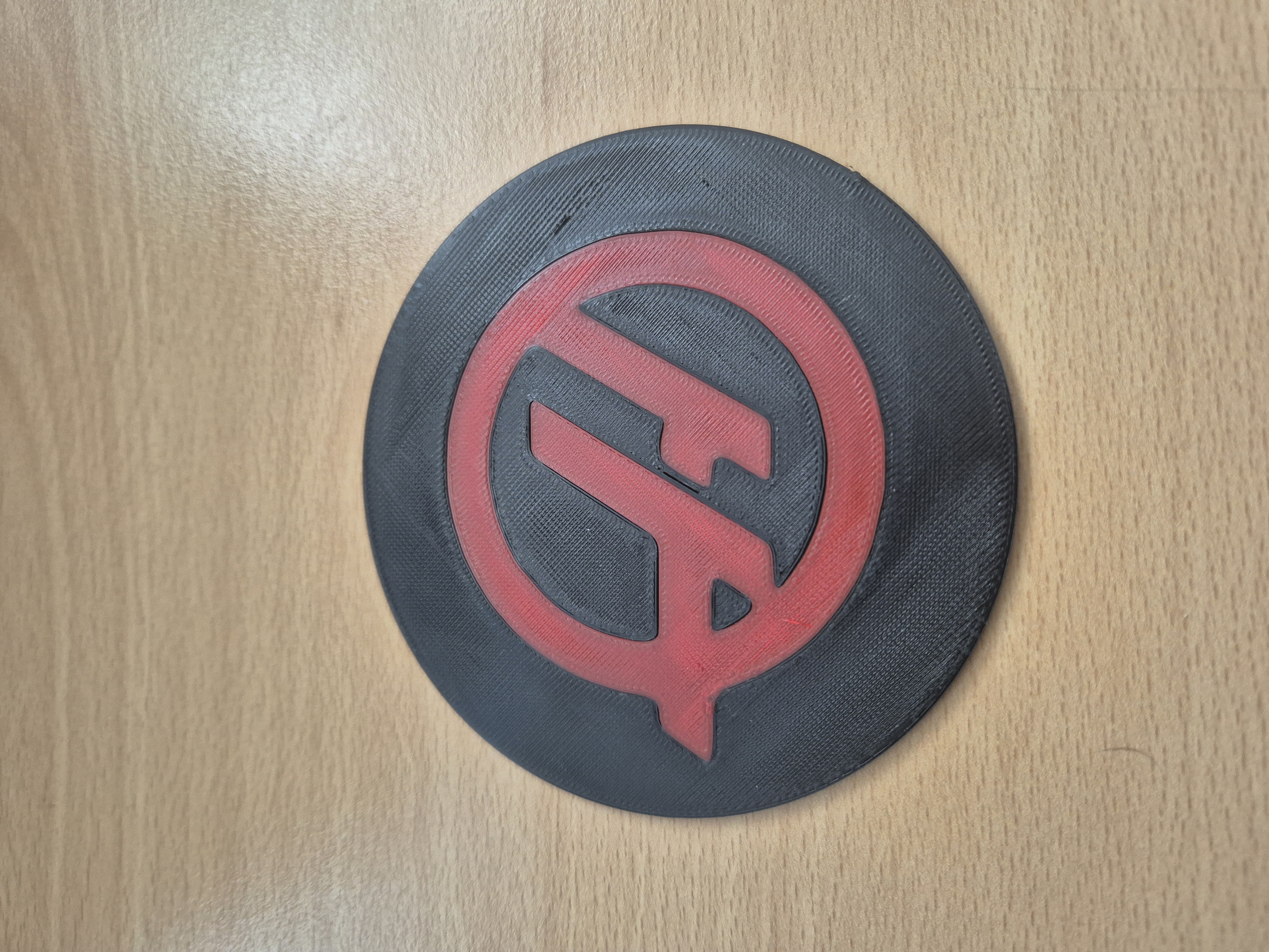 Coaster of the F1 team Haas